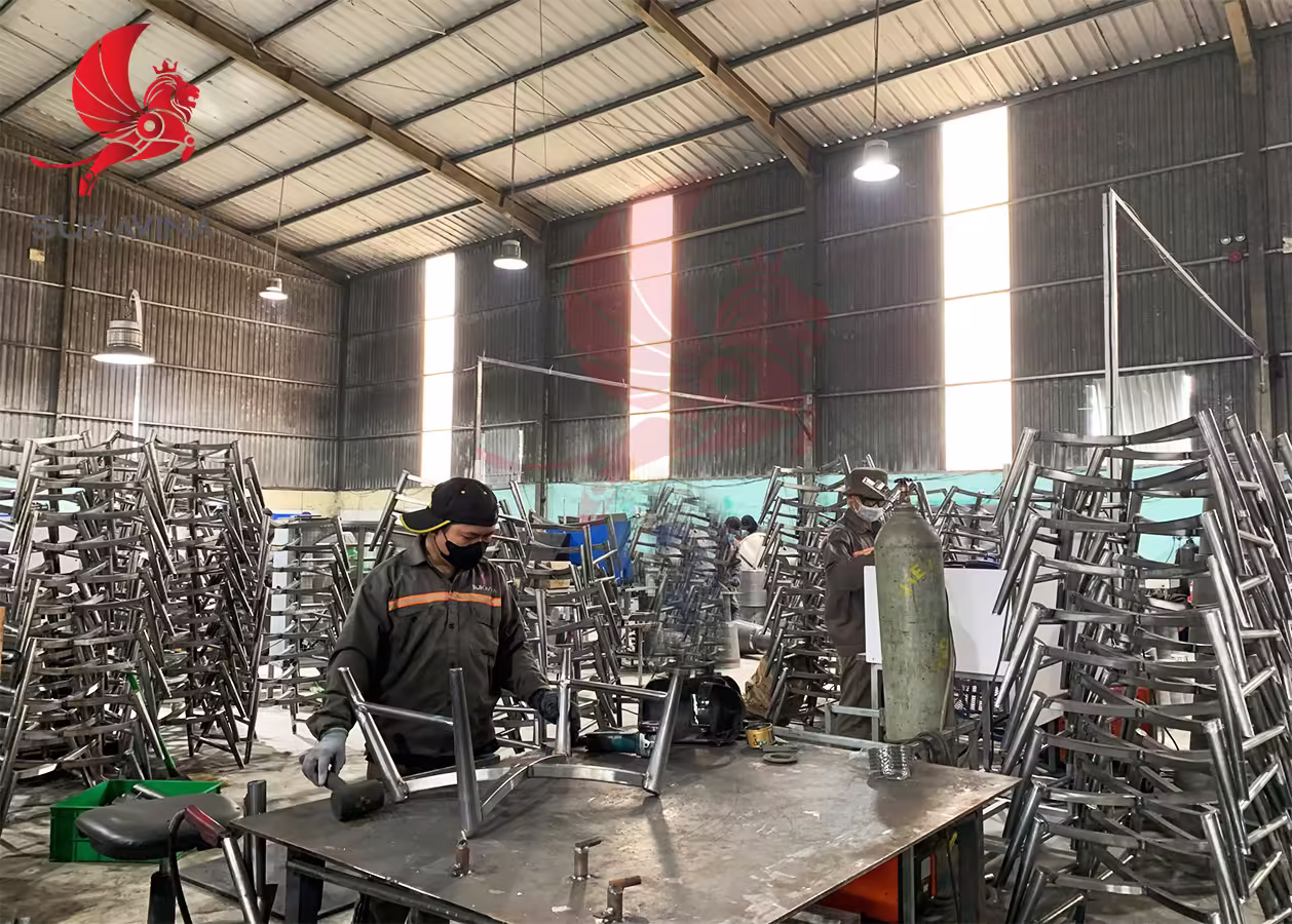 Quy trình gia công tại Sukavina