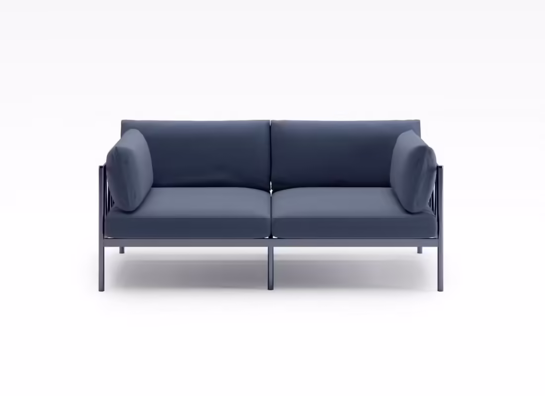 Sofa khung sắt dạng đôi
