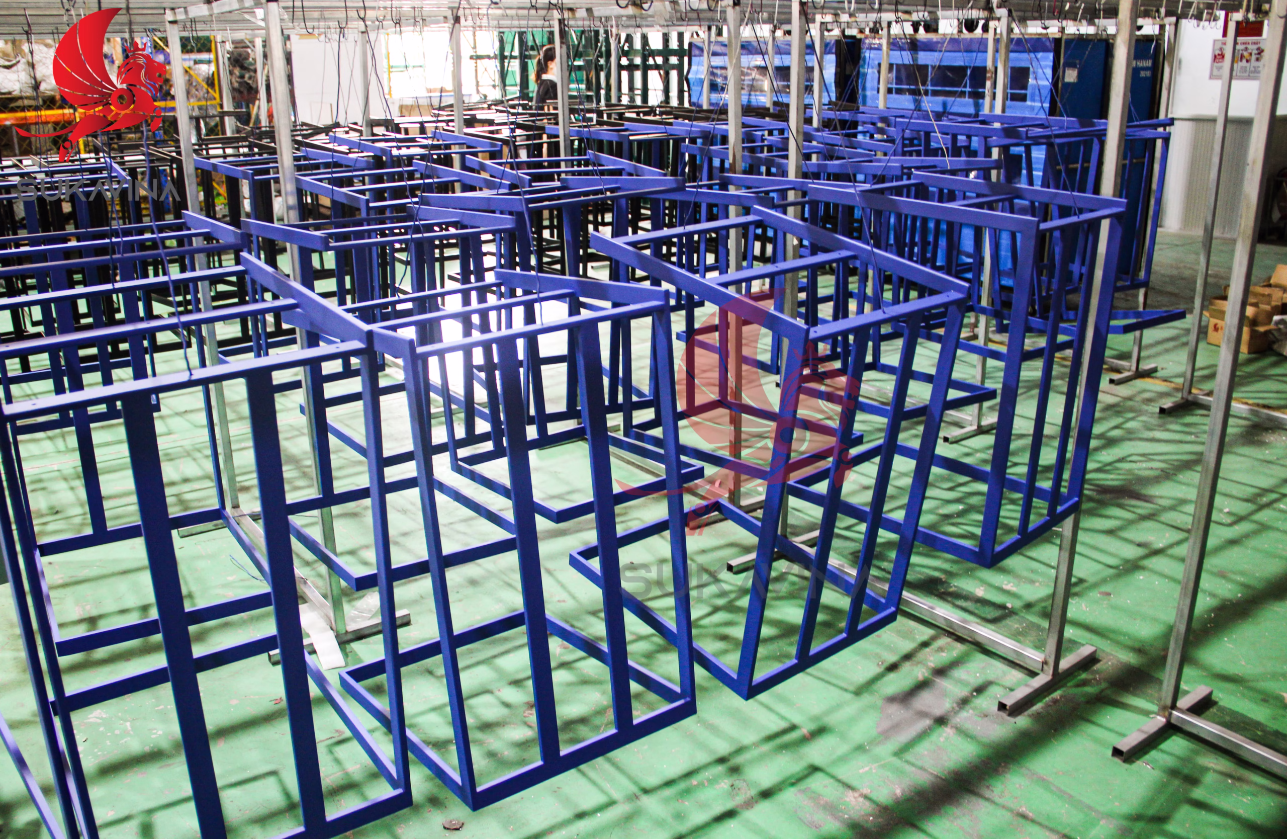 Vật liệu kim loại trong nội thất