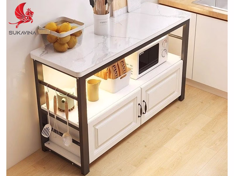 Vì sao tủ bếp khung sắt lại được ưa chuộng hiện nay?