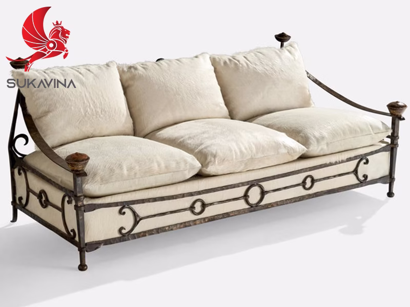 Top 10 mẫu ghế sofa chân sắt được yeu thích và ưa chuộng nhất hiện nay