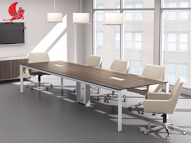 APPLICATIONS OF BOX STEEL TABLE LEGS IN MODERN OFFICE FURNITURE