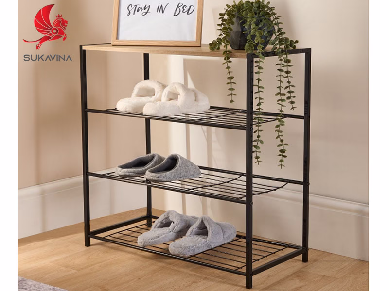 MULTI-PURPOSE ASSEMBLED STEEL SHELF – SMART & OPTIMAL CHOICE FOR SMALL SPACES