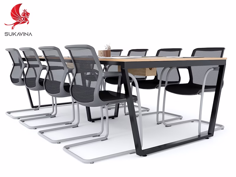 MINIMALIST DESIGN, VERSATILE APPLICATIONS IN MODERN INTERIORS WITH U-SHAPED STEEL TABLE LEGS