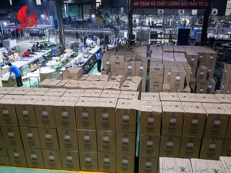 Tối Ưu Đóng Gói Nội Thất Kim Loại Xuất Khẩu: KD, CBM Và Xếp Container