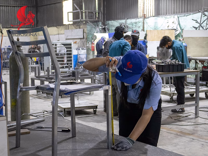 How to Conduct Metal Furniture Frame Inspection Before Production