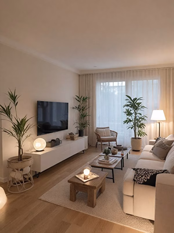 Cách Bố Trí Sofa Module Giúp Phòng Khách Chung Cư Rộng Rãi Hơn